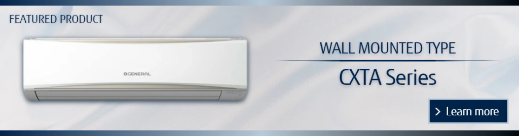 O General Premium Wall Mounted Inverter Split AC | 2.0 TON | ASGH24CXTA